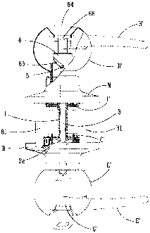 A single figure which represents the drawing illustrating the invention.